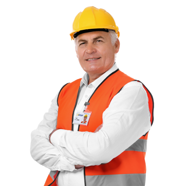 ID cards for construction site security
