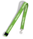 Choose eco friendly lanyards made of recycled materials