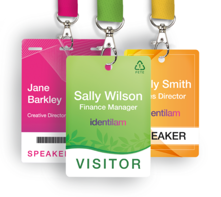 Identilam | Onsite badge printing | Custom event badges