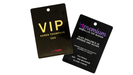 VIP badges | gold, silver, bronze, glitter and more | identilam
